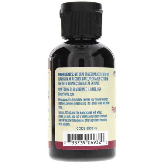 Better Stevia Liquid Sweetener, NOW